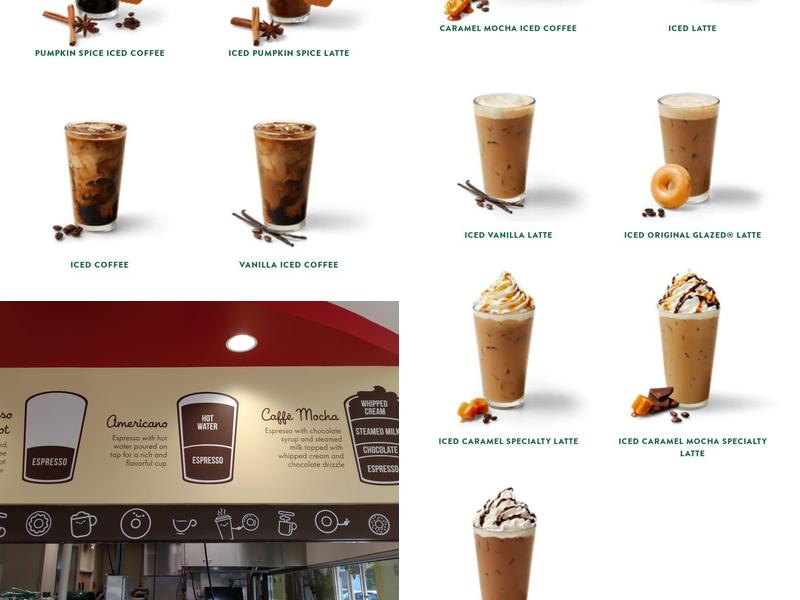 Krispy Kreme Menu
