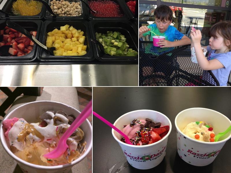 Razzle Dazzle Frozen Yogurt