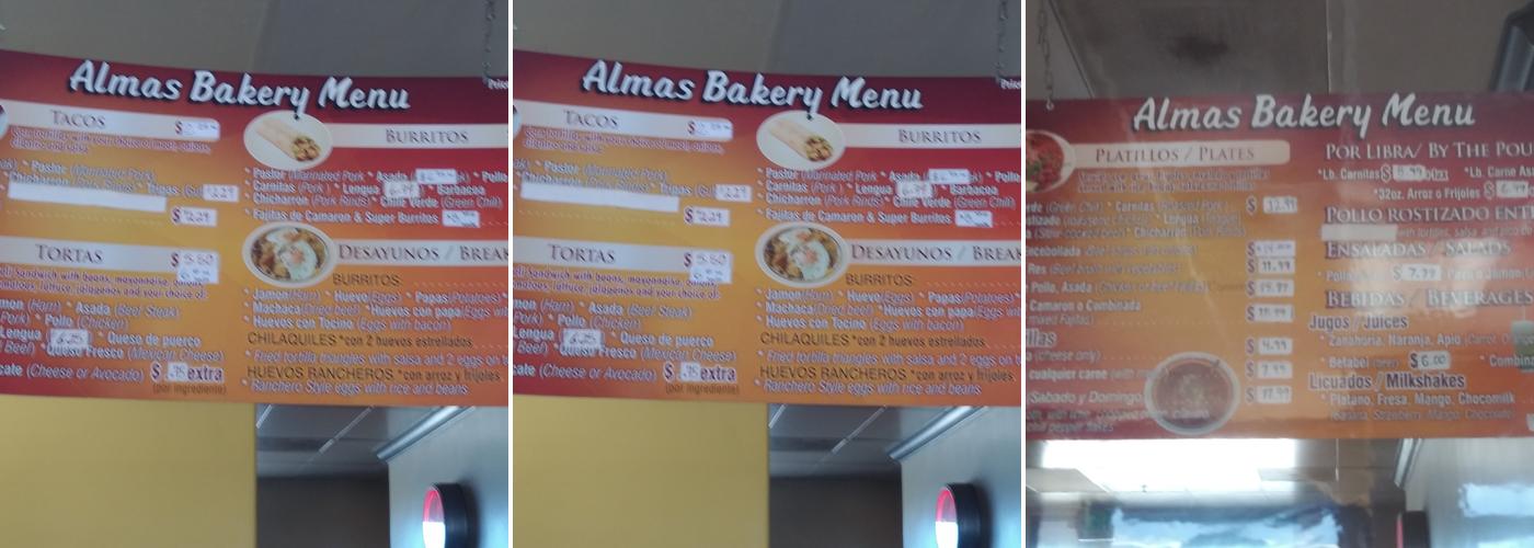 KB Cafe Menu
