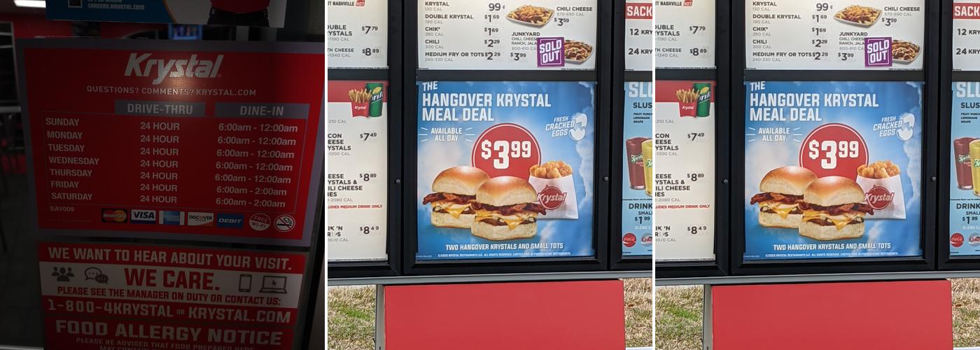 Krystal Menu
