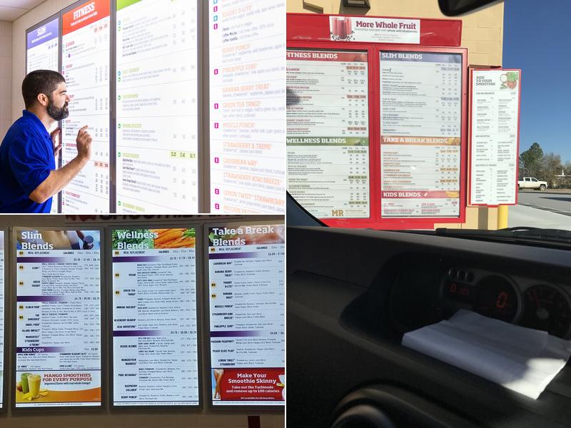 Smoothie King Menu