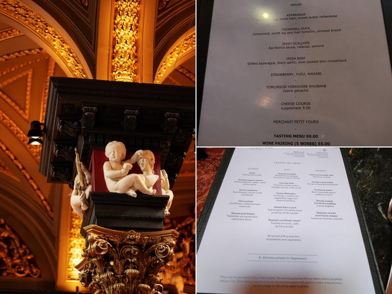 The Great Room Restaurant, Belfast Menu