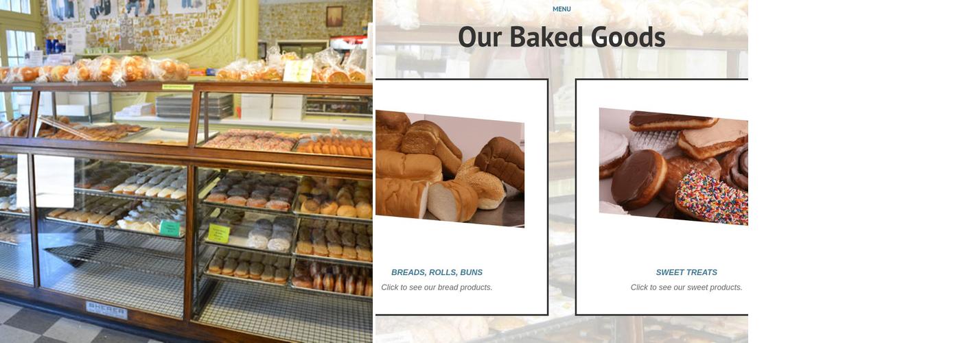 Bloedow Bakery Menu