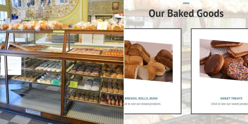 Bloedow Bakery Menu