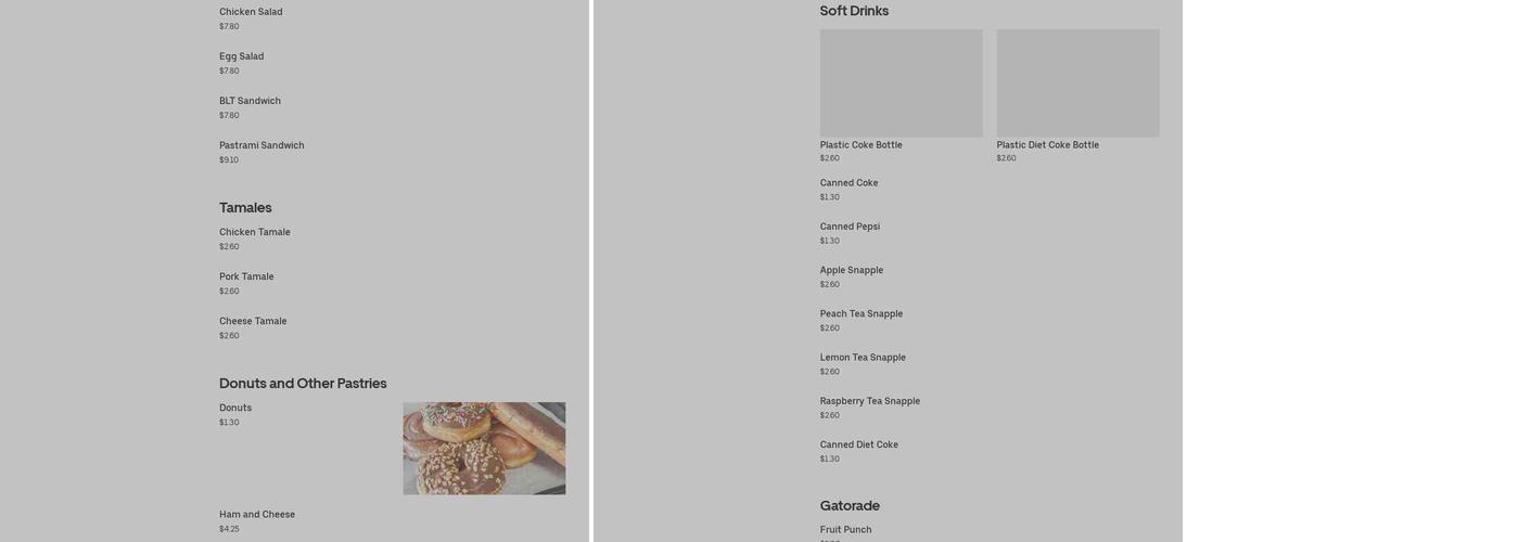 Donuts & Deli Shop Menu