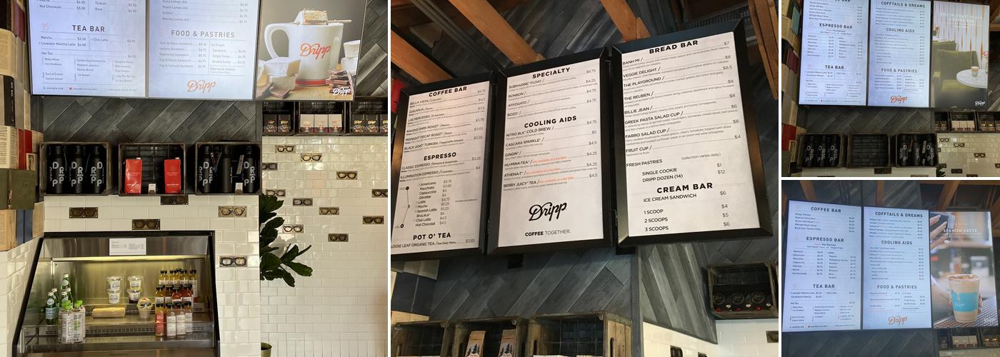 Dripp Menu
