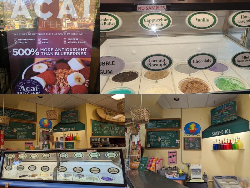 Malibu Yogurt & Ice Cream Menu