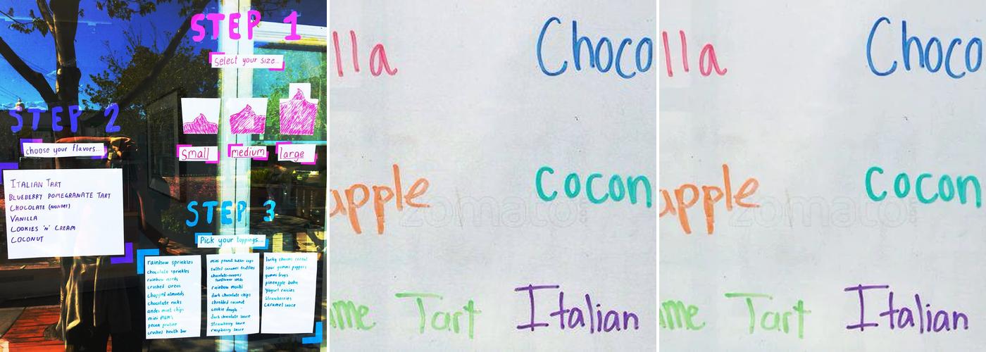 As You Wish Frozen Yogurt - Albany, CA Menu