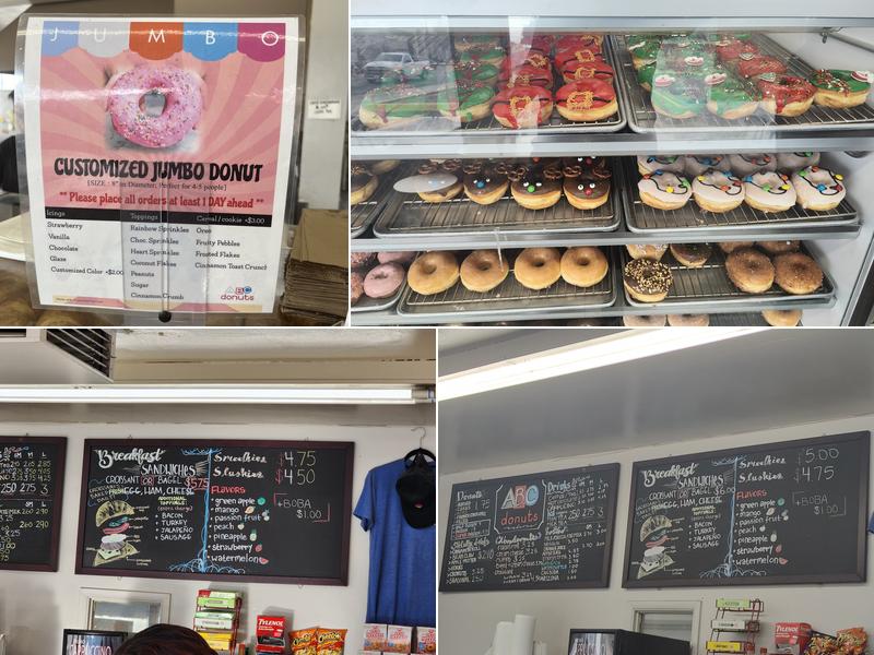 ABC Donuts Menu
