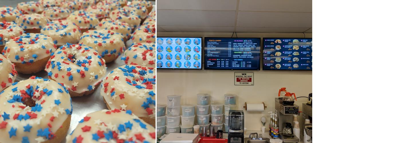 VS Donuts Croissants Menu