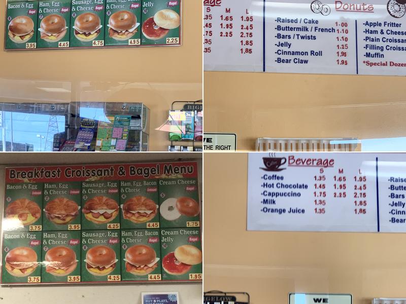 Granny's Donuts Menu