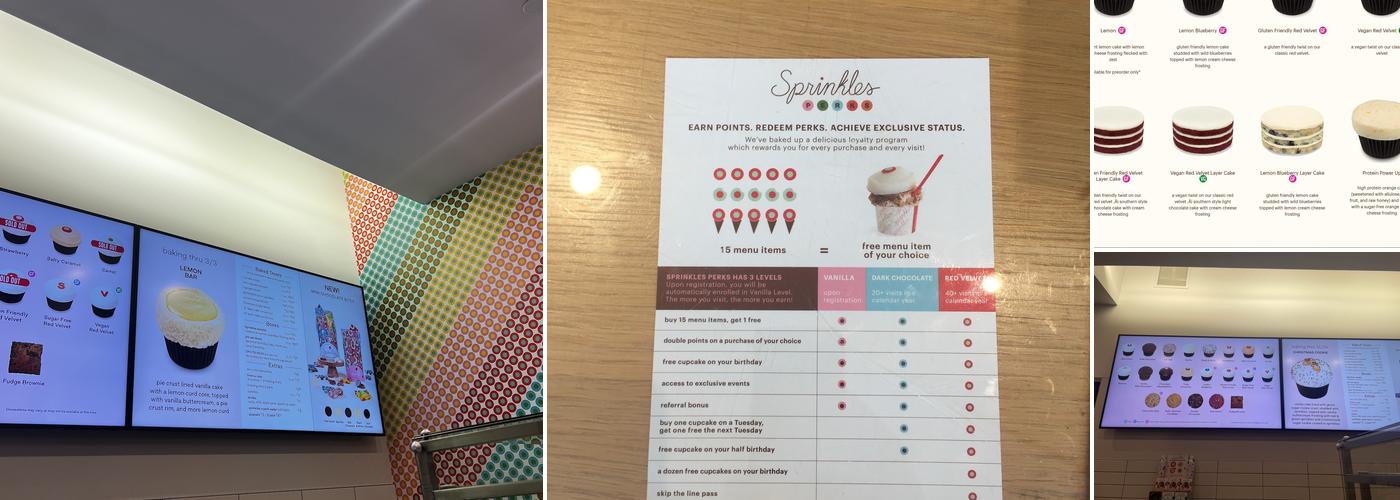 Sprinkles Newport Beach Menu