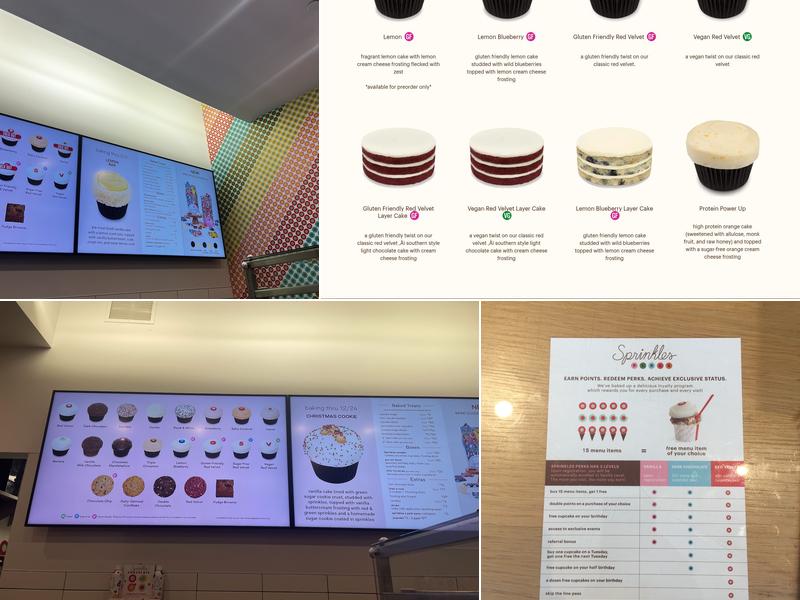 Sprinkles Newport Beach Menu