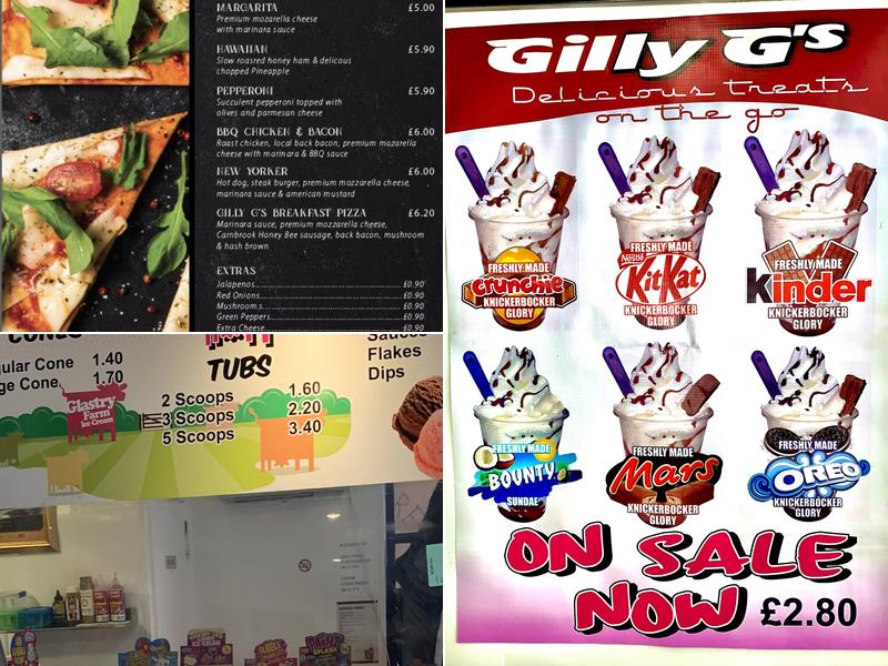 Gilly G's Menu
