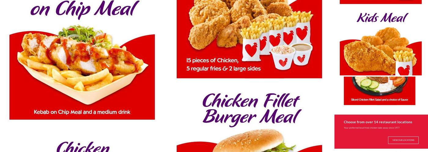 Herrons Country Fried Chicken Lisburn Menu