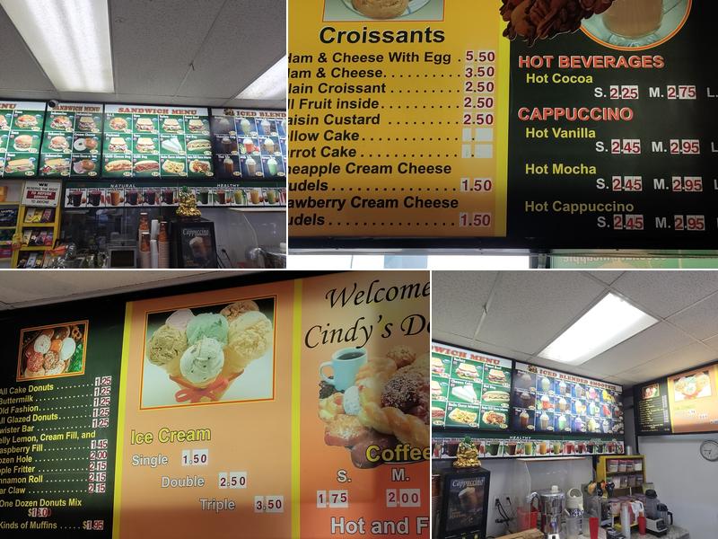 Excellent Donuts Menu
