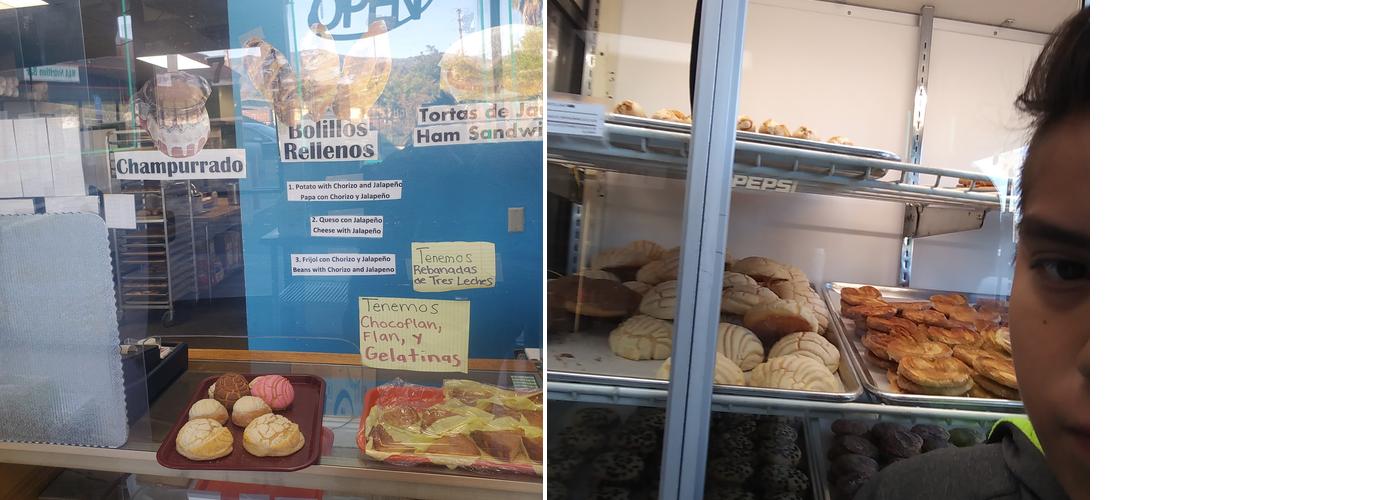 La Curra's Bakery Menu