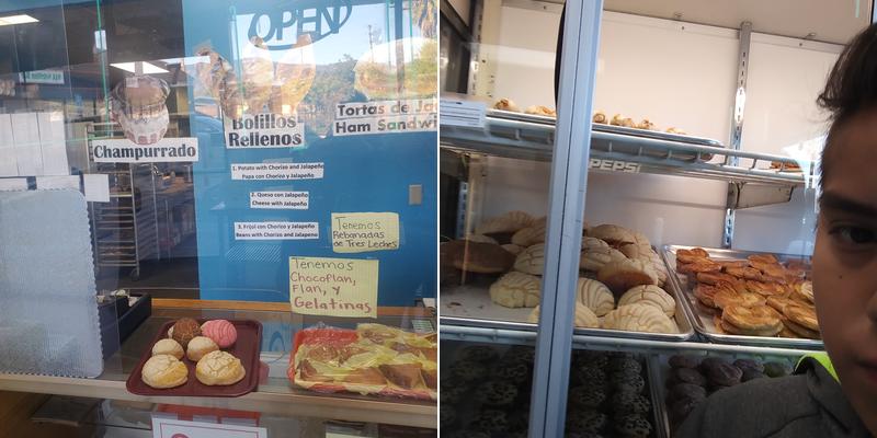 La Curra's Bakery Menu