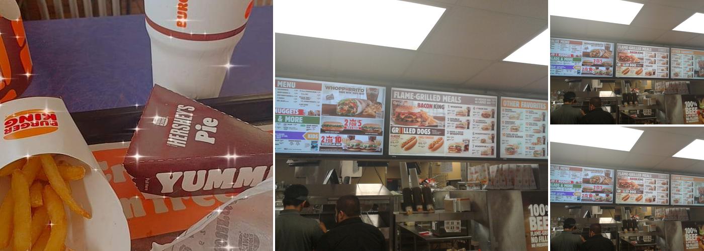 Burger King Menu