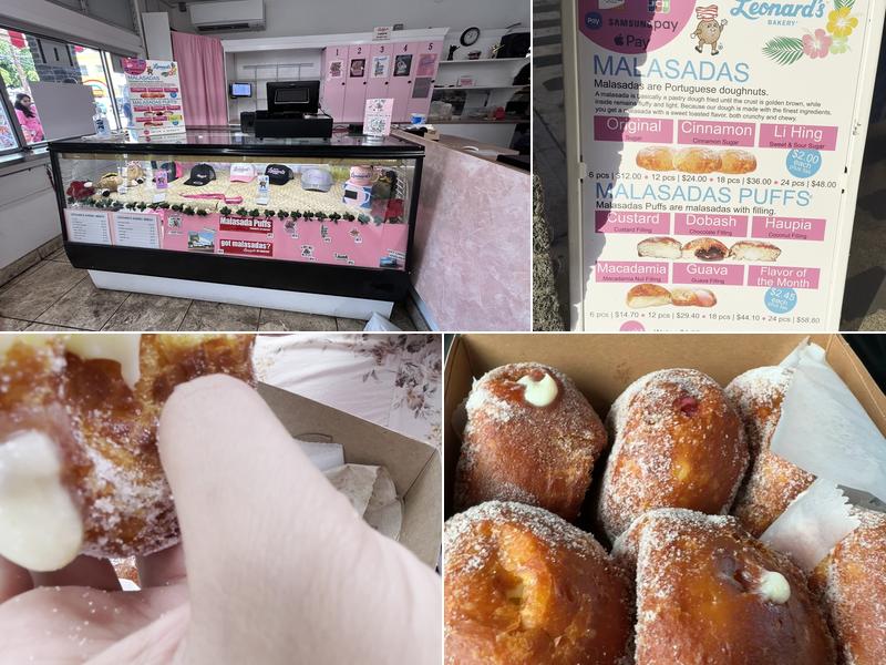 Leonard's Bakery Menu