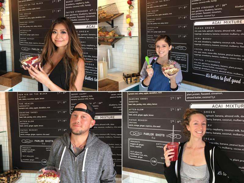 The Juice Parlor Menu