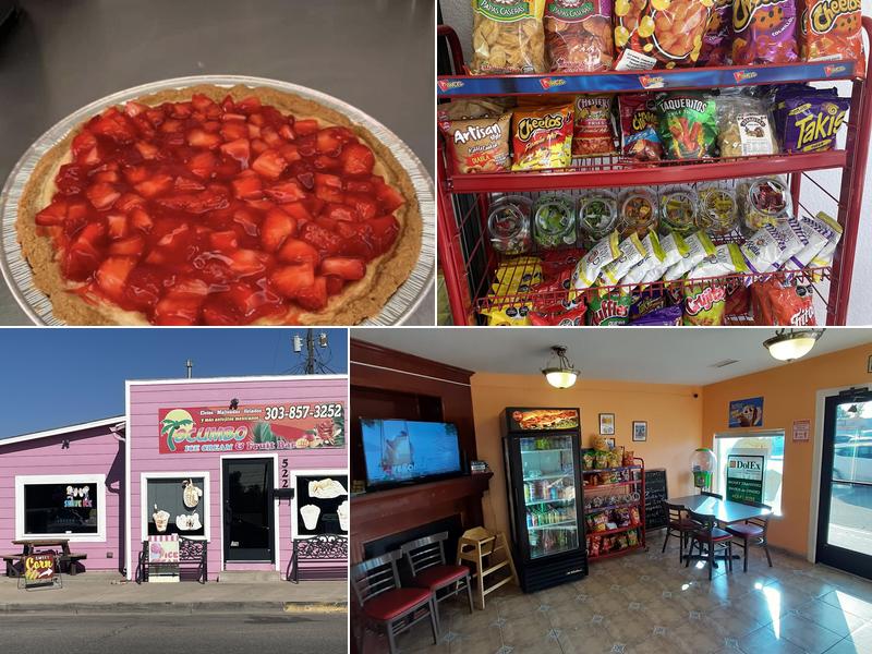 Tocumbo Ice cream & Fruit Delicious