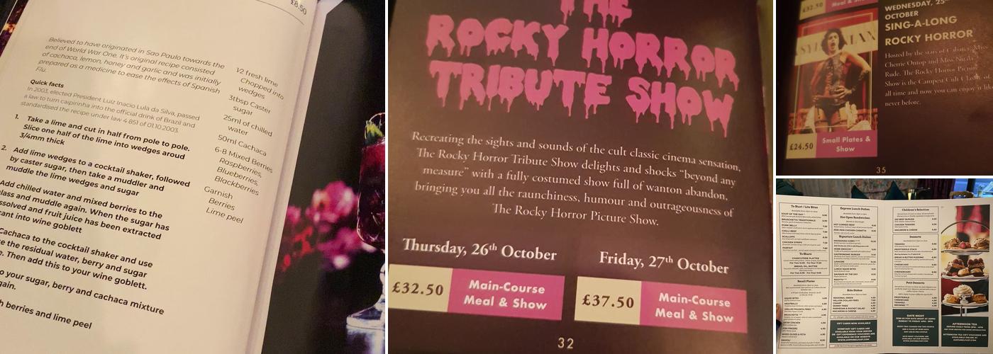 AMPM Restaurant Menu