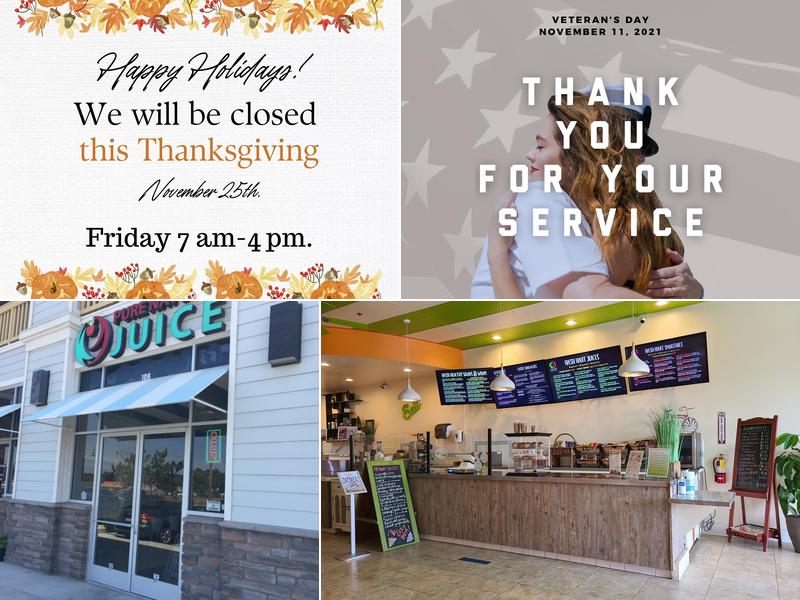 Pure Natural Juice 3420 Orcutt Rd Suite 106, Santa Maria