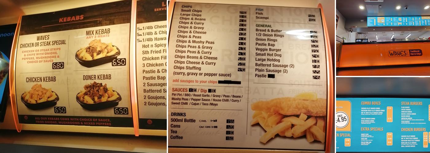 Waves Menu