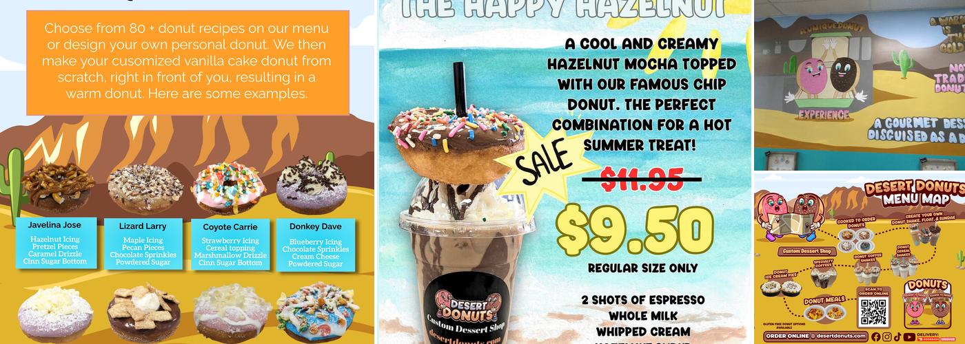Desert Donuts Menu