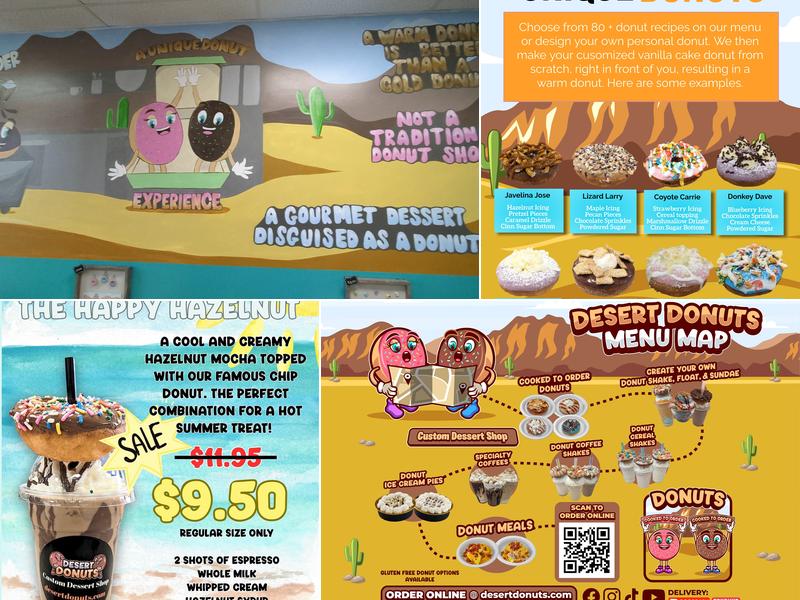 Desert Donuts Menu