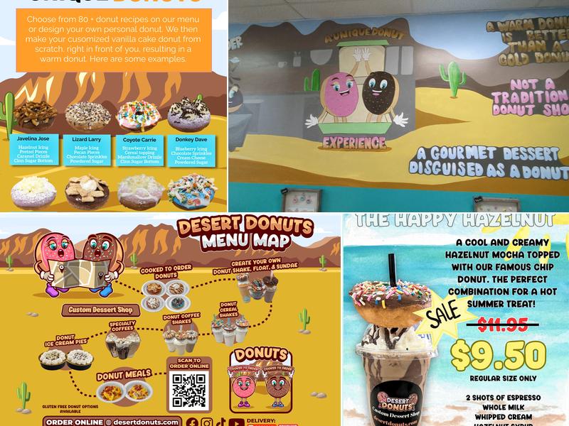 Desert Donuts Menu
