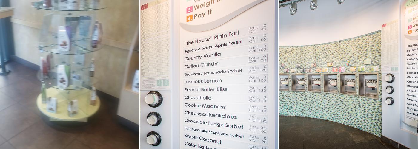 Yogurtini Menu