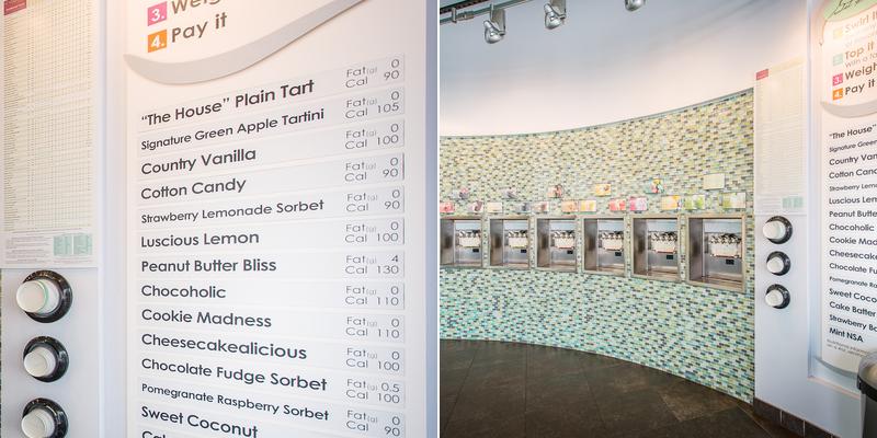 Yogurtini Menu
