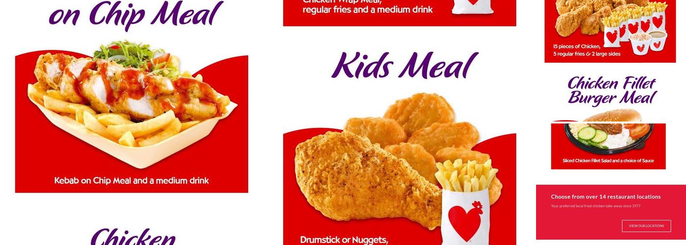 Herron's Country Fried Chicken Dromore Menu