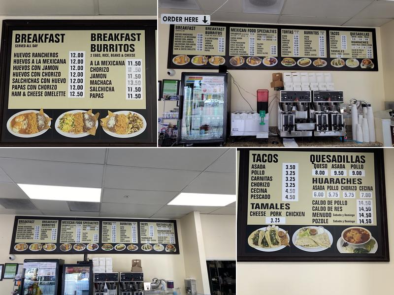 Panificadora Bakery Menu
