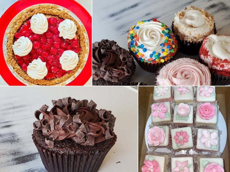 Blue Cake Honey Pies at Bowman