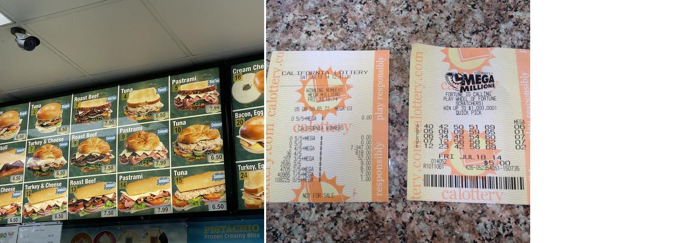 Bumblebee Doughnuts Menu