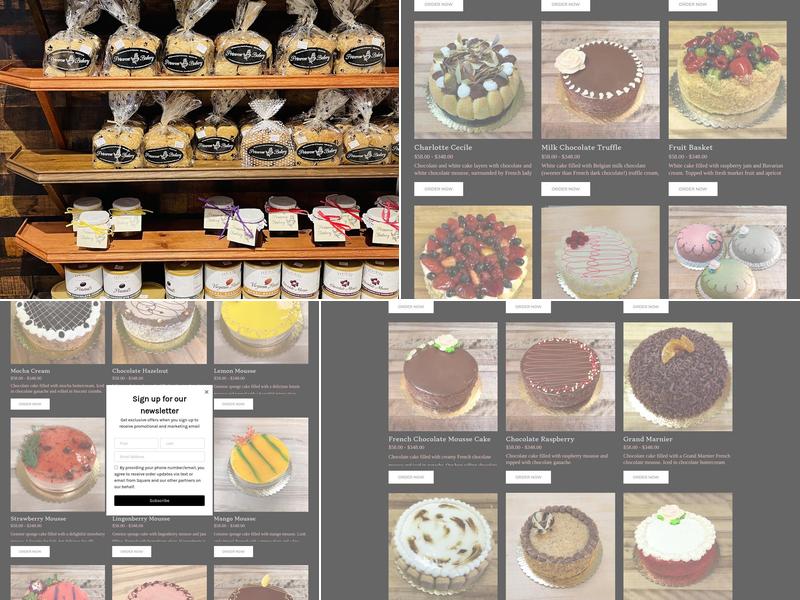 Primrose Bakery Menu