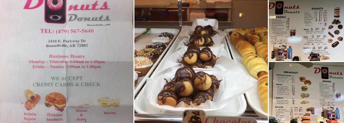 Donuts Donuts Menu