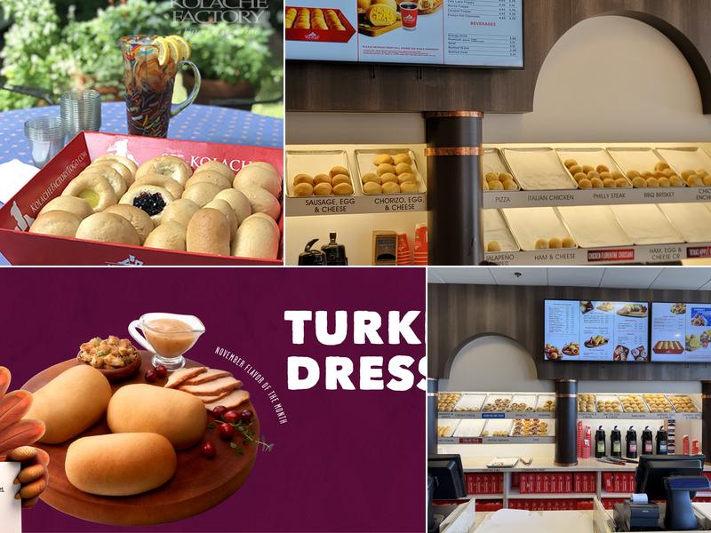 Kolache Factory Menu