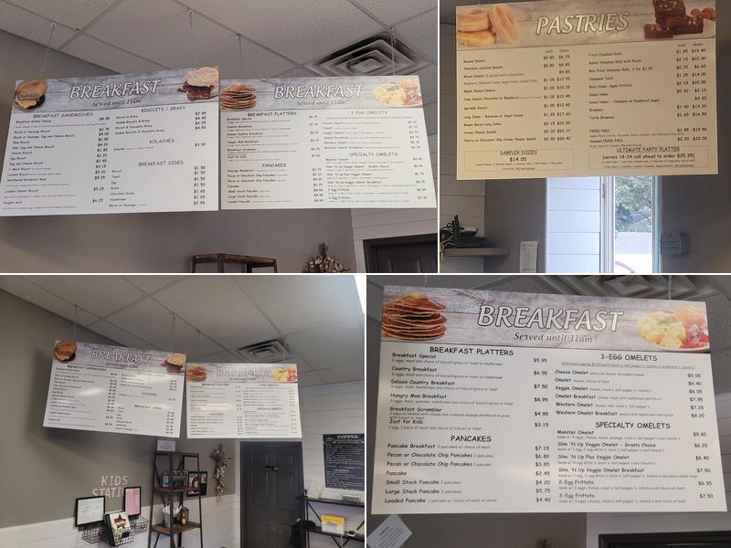 Batten's Bakery LLC Menu