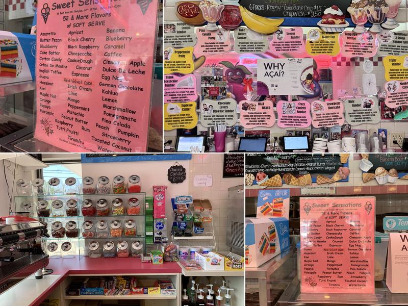 Sweet Sensations Menu