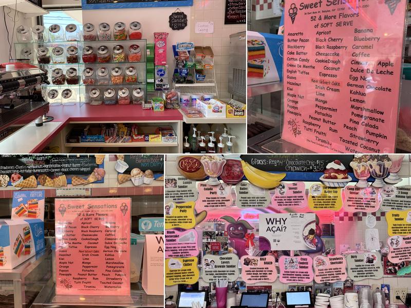Sweet Sensations Menu