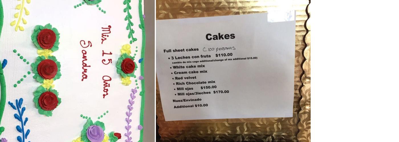 Las Hijas Del Gallo Menu