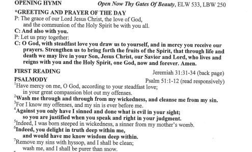 Bowman Lutheran Church Bowman