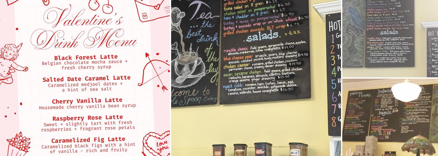 Runcible Spoon Bakery Menu