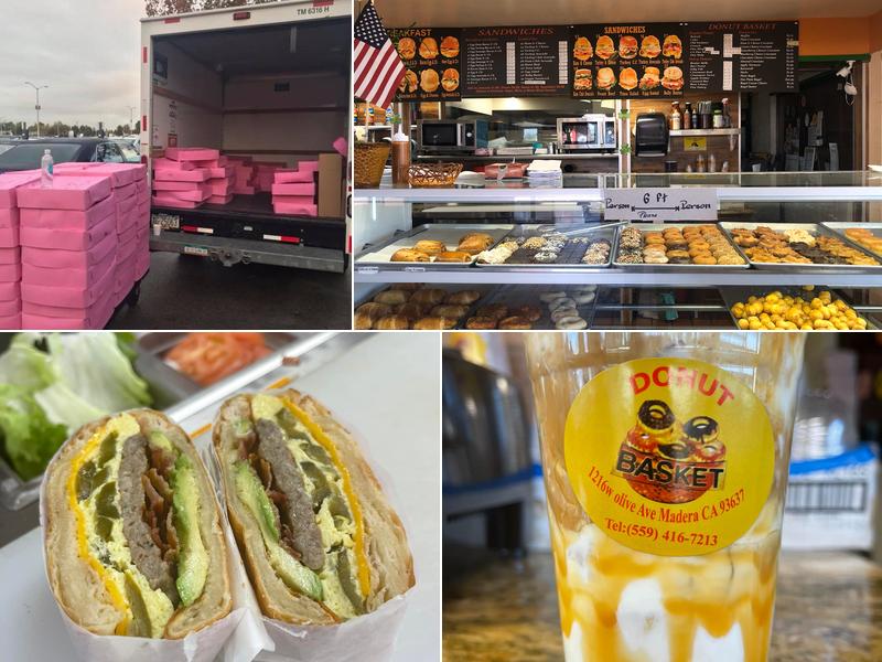 Donut Basket 1216 W Olive Ave, Madera