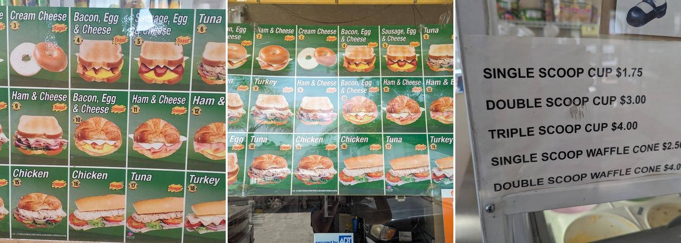 Olympic Donuts #15 Menu