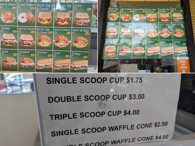 Olympic Donuts #15 Menu